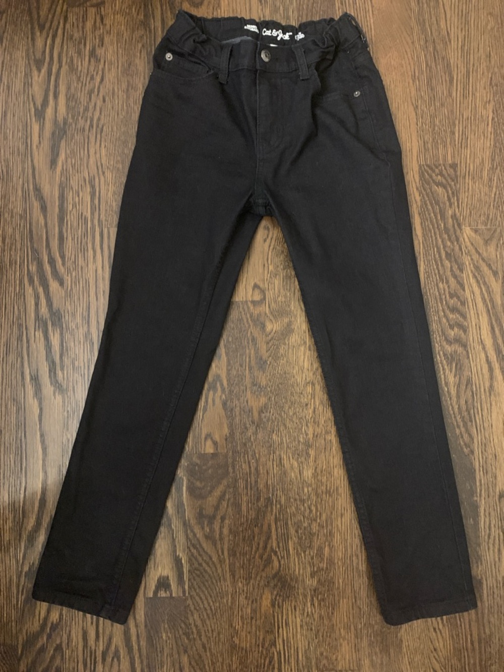 Cat & Jack Slim Black Denim Jeans Trousers